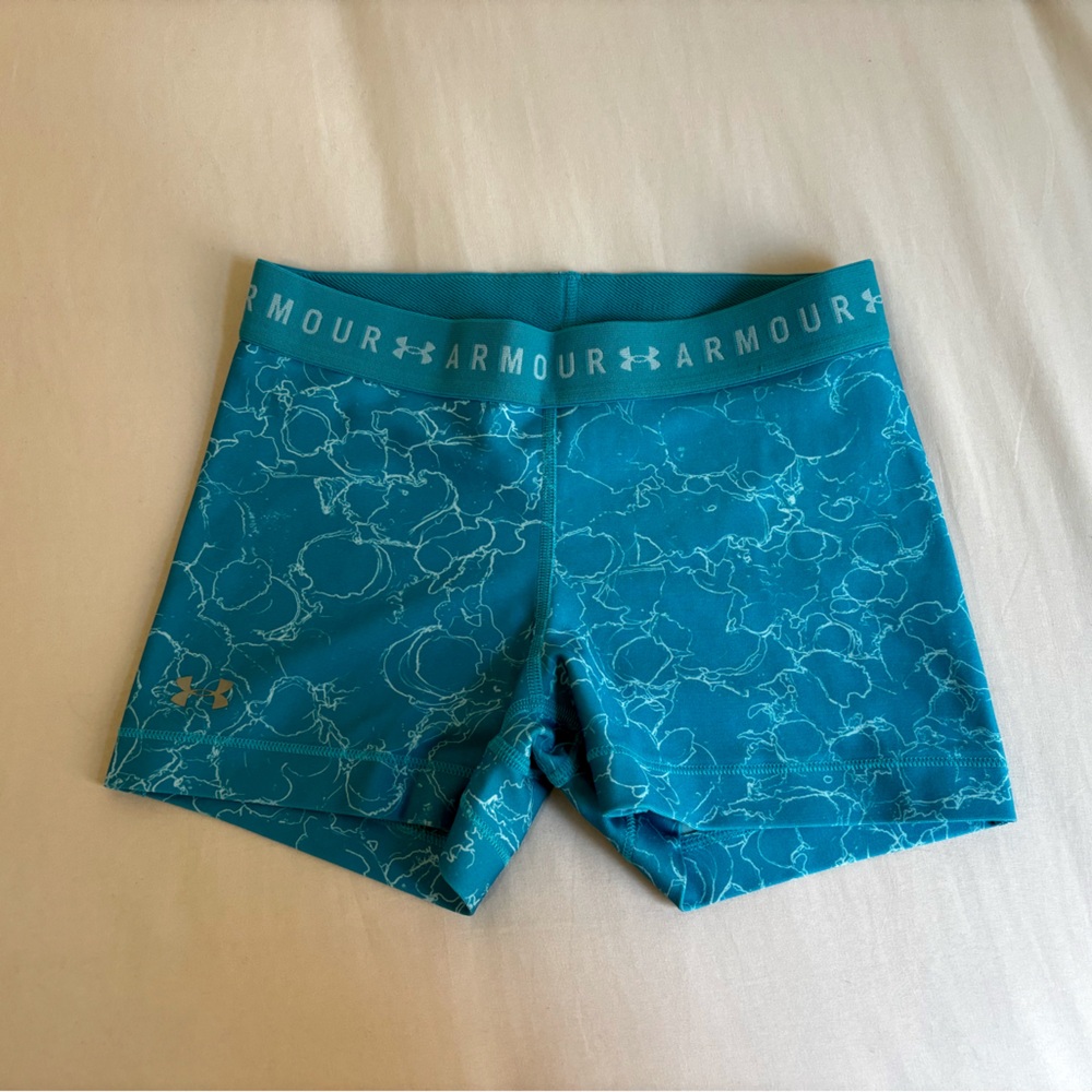 Turquoise Under Armor Spandex